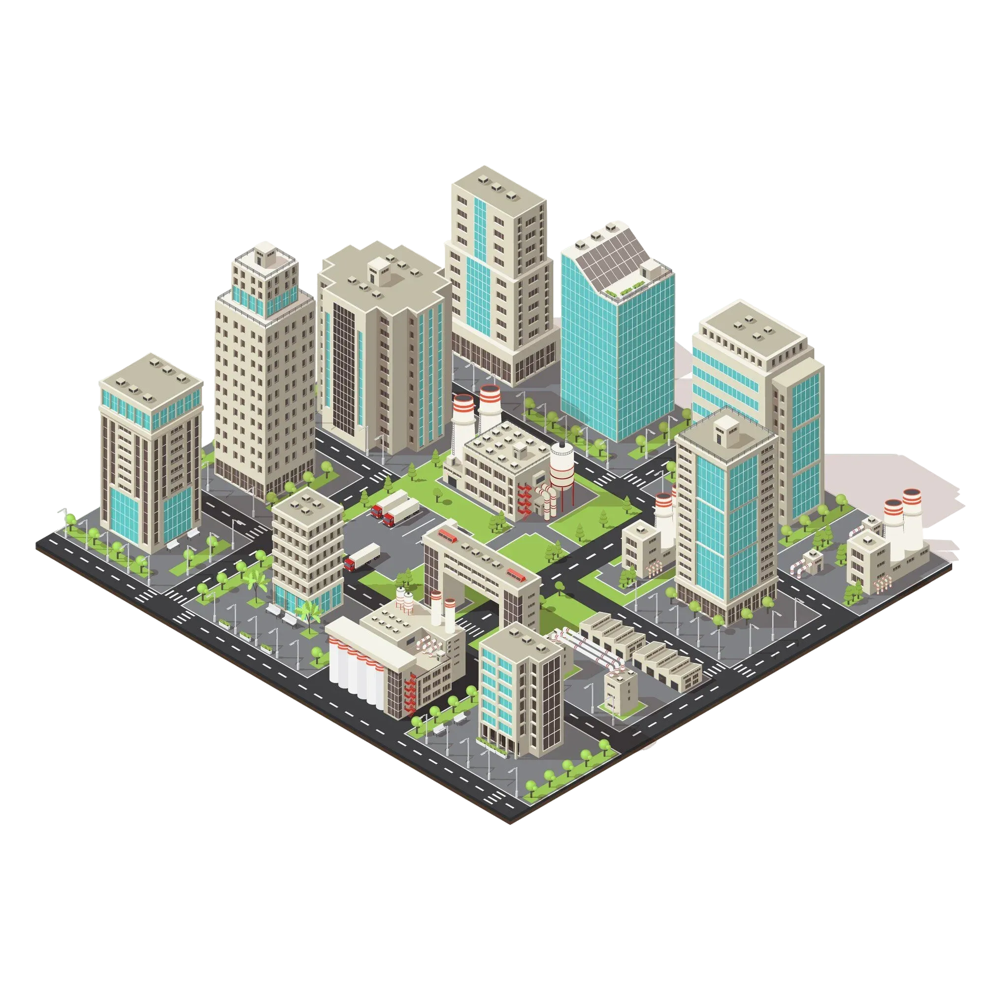 Kunpol Group's service area